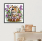 Preview: Diamond Painting Osterhase im Korb